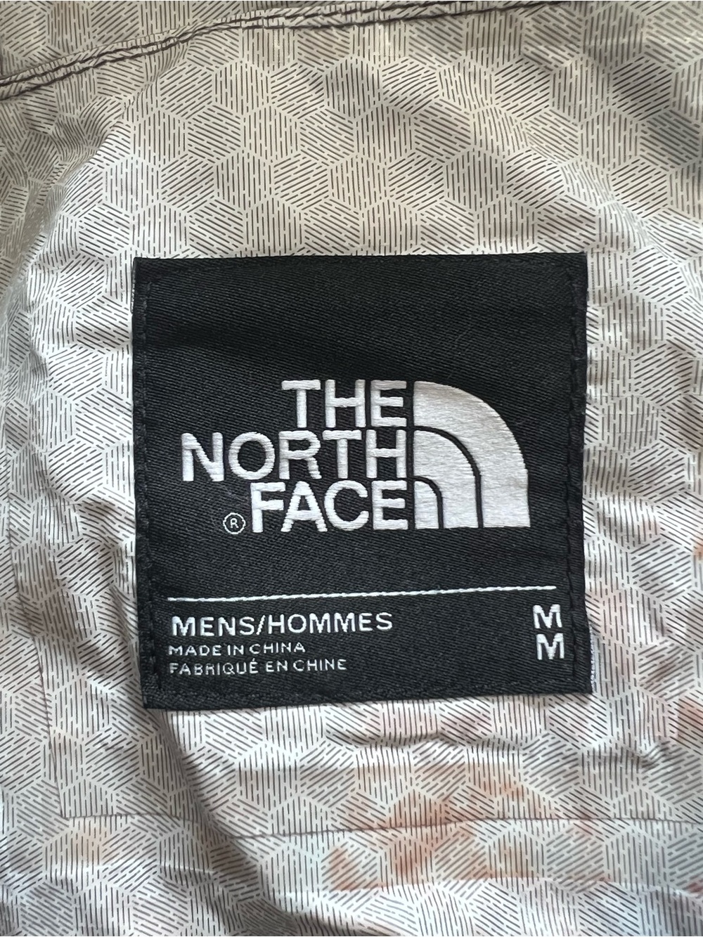The North Face Dryvent Brown Camo Hooded Rain Jacket Men’s Medium - Picture 8 of 13